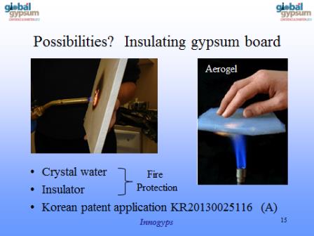 Insulating Gypsum Board